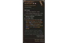 Paingorger's Gauntlets[*DMG 200 | *6 BasicSkills | *33.7 LH:Stun | 8 CDR | 9 ATKSPD]