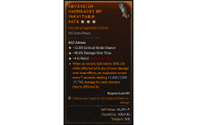 Legendary Gloves[Rend | *4 Rend | *12 Crit]