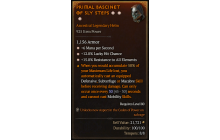 Legendary Helm[*12 LHC | *15 ResistAll]