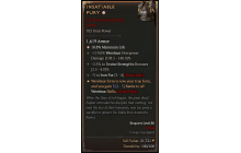 Insatiable Fury[*WEREBEAR 5 | *19 %Life | 3 UrsineStrength Bonuses | 3 IronFur | 119 DMG_OverpowerWerebear]