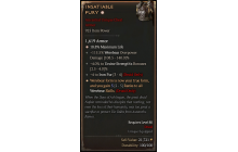 Insatiable Fury[*WEREBEAR 5 | *19 %Life | 4 UrsineStrength Bonuses | 4 IronFur | 115.5 DMG_OverpowerWerebear]