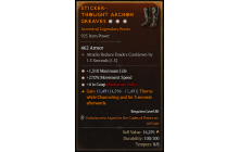 Legendary Boots[Barbarian | *4 Leap | *27 MS | *1310 Life]