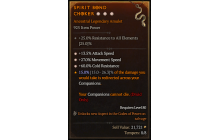 Legendary Amulet[*27 MS | *13.5 ATKSPD | *60 CR]