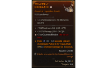 Legendary Amulet[Barbarian | *3 Counteroffensive | 28 DMG | 704 Life]