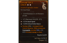 Legendary Amulet[*12 Crit | *13.5 ATKSPD | 672 Life]