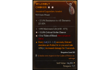 Legendary Amulet[Necromancer | *3 TidesOfBlood | *12 Crit | 690 Life]