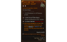 Legendary Amulet[Barbarian | *3 HeavyHanded | *12 Crit | 39 CR]