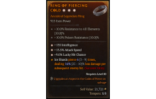 Legendary Ring[*13.5 ATKSPD | *9 LHC | *135 INT]