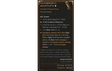 Paingorger's Gauntlets[*DMG 200 | *12 CDR | 4 BasicSkills | 8.5 ATKSPD | 19.5 LH:Stun]