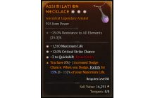 Legendary Amulet[Druid | *3 QS | *12 Crit | *1310 Life]