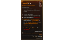 Legendary Amulet[Druid | *3 CallOfTheWild | *13.5 ATKSPD | 37 FR]