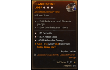 Legendary Ring[*13.5 ATKSPD | *60 DMG_Vulnerable | *135 DEX]