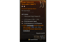 Legendary Boots[*27 MS | *15 ResistAll | 1570 Armor]