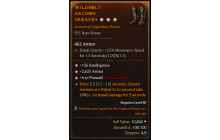 Legendary Boots[Sorcerer | *4 Firewall | *2625 Armor | *135 INT]