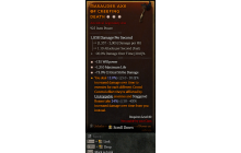 Legendary One-Handed Axe[*75 DMG_Crit | *135 WP | *1310 Life]