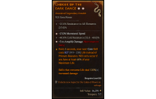 Legendary Amulet[Necromancer | *3 AmplifyDamage | *27 MS | 40 CR]