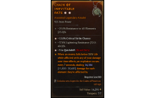 Legendary Amulet[Druid | *3 QS | *12 Crit | 37 LR]