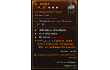 Legendary Amulet[Barbarian | *3 Duelist | *12 Crit | *29.2 TA]