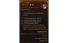 Legendary Amulet[*27 MS | *12 Crit | 21 DMG]