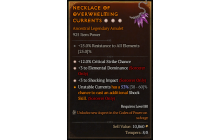 Legendary Amulet[Sorcerer | *3 ElementalDominance | *12 Crit]