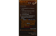 Legendary Ring[*13.5 ATKSPD | *36 LH:Vulnerable | 78 INT]