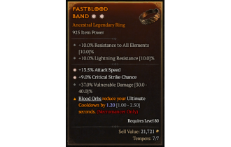 Legendary Ring[*9 Crit | *13.5 ATKSPD | 37 DMG_Vulnerable]