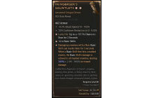 Paingorger's Gauntlets[*DMG 200 | *6 BasicSkills | *33.7 LH:Stun | 7 CDR | 8.5 ATKSPD]