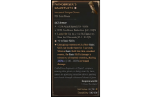 Paingorger's Gauntlets[*DMG 200 | *6 BasicSkills | 8 CDR | 7.5 ATKSPD | 16.5 LH:Stun]