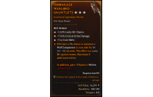 Legendary Gloves[*3 CoreSkills | *12 LHC | *75 DMG_Crit]