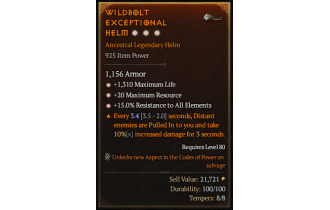 Legendary Helm[*15 ResistAll | *20 MR | *1310 Life]