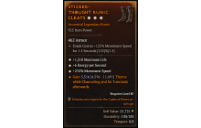 Legendary Boots[*27 MS | *6 ENpS | *1310 Life]