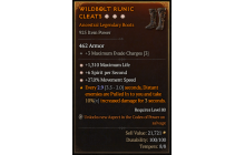 Legendary Boots[*27 MS | *6 SpS | *1310 Life]