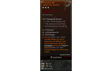 Legendary Two-Handed Axe[*90 DMG | *270 STR | *2620 Life]