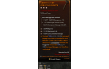 Legendary One-Handed Mace[*75 DMG_Crit | *135 WP | *1310 Life]