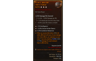 Legendary Focus[*12 CDR | *12 Crit | *135 INT]