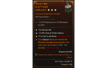 Legendary Amulet[Barbarian | *3 CutToTheBone | *12 Crit | *32 LoH]