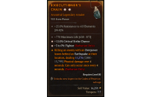 Legendary Amulet[Barbarian | *3 PitFighter | *12 Crit | 770 Life]