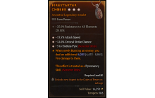 Legendary Amulet[Sorcerer | *3 EndlessPyre | *12 Crit | *13.5 ATKSPD]