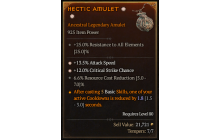 Legendary Amulet[*12 Crit | *13.5 ATKSPD | 6.6 RCR]