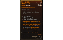 Legendary Amulet[*12 Crit | *13.5 ATKSPD | *10.9% DEX]