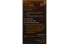 Legendary Ring[*13.5 ATKSPD | *60 DMG_Vulnerable | *135 STR]