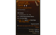 Legendary Gloves[*3 CoreSkills | *12 Crit]