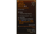 Legendary Boots[*15 ResistAll | *2625 Armor]