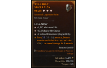 Legendary Helm[Rogue | *4 ColdImbue | *12 LHC | *1310 Life]