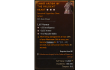 Legendary Chest Armor[Necromancer | *3 Macabre | *2625 Armor | *135 INT]