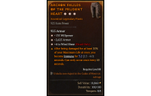 Legendary Pants[Druid | *4 WindShear | *2625 Armor | *135 WP]