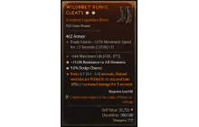 Legendary Boots[*15 ResistAll | *9 Dodge | 644 Life]