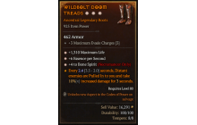 Legendary Boots[Necromancer | *4 BoneSpirit | *6 ESpS | *1310 Life]