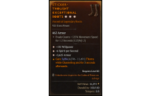 Legendary Boots[*2625 Armor | *6 SpS | *135 WP]