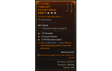 Legendary Boots[*27 MS | *6 FpS | *135 STR]